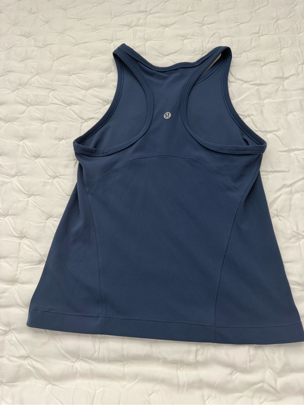 Lululemon Align Waist-Length Racerback Tank Top Blue Size 6 - Picture 4 of 6